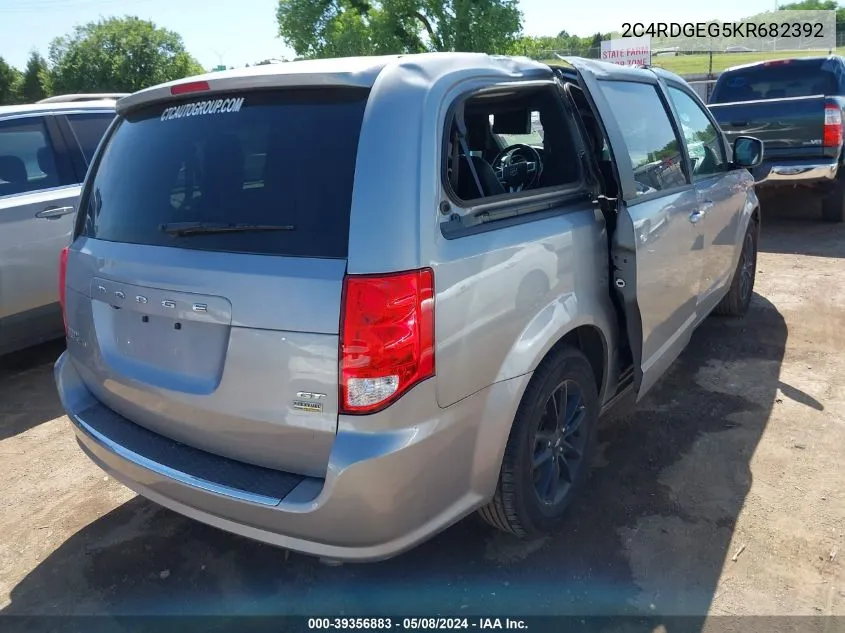 2C4RDGEG5KR682392 2019 Dodge Grand Caravan Gt