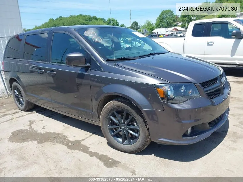 2C4RDGEGXKR707030 2019 Dodge Grand Caravan Gt