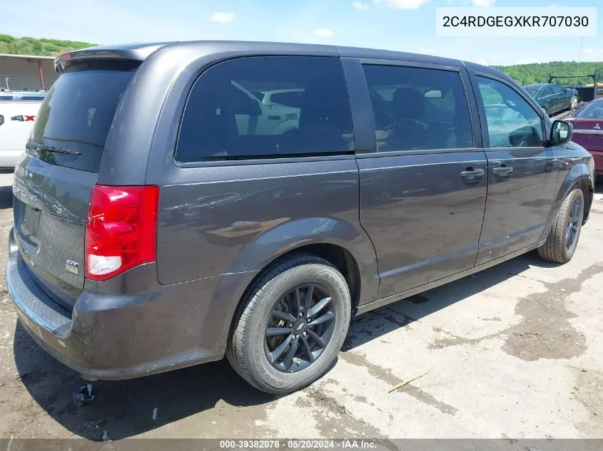 2C4RDGEGXKR707030 2019 Dodge Grand Caravan Gt