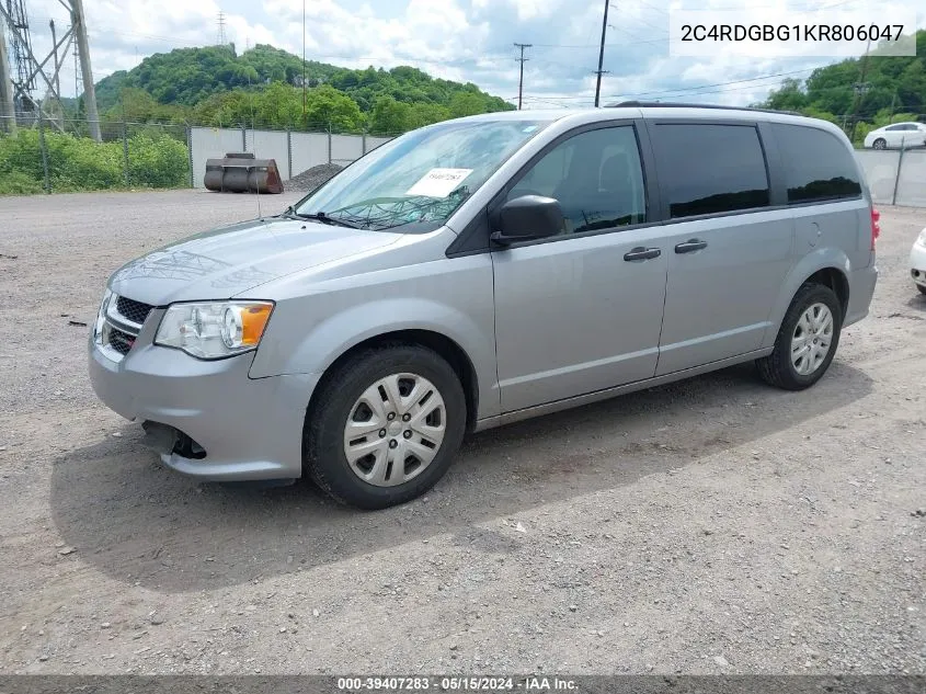 2C4RDGBG1KR806047 2019 Dodge Grand Caravan Se