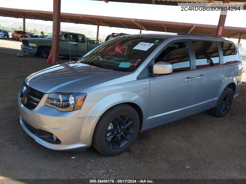 2C4RDGBG8KR804294 2019 Dodge Grand Caravan Se 35Th Anniversary Edition