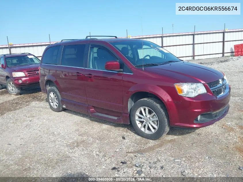 2C4RDGCG6KR556674 2019 Dodge Grand Caravan Sxt