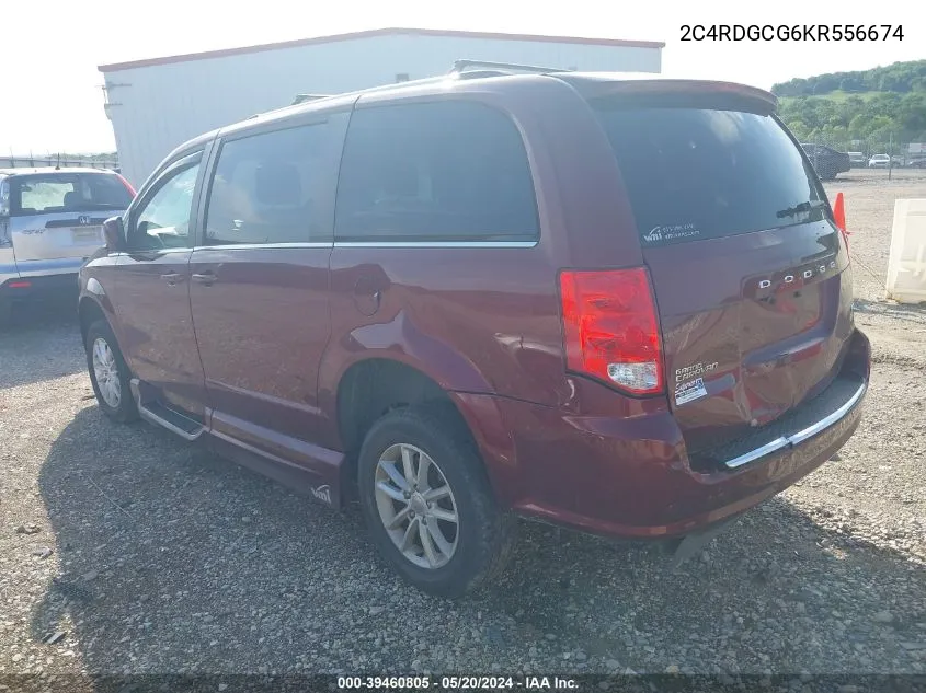 2C4RDGCG6KR556674 2019 Dodge Grand Caravan Sxt