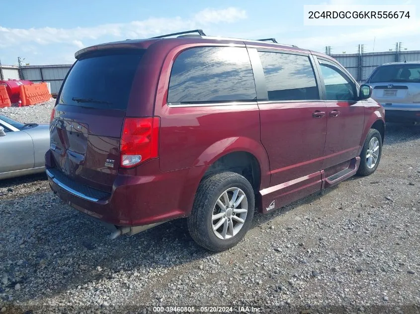 2C4RDGCG6KR556674 2019 Dodge Grand Caravan Sxt