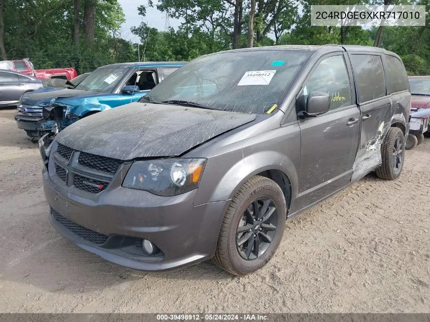 2C4RDGEGXKR717010 2019 Dodge Grand Caravan Gt