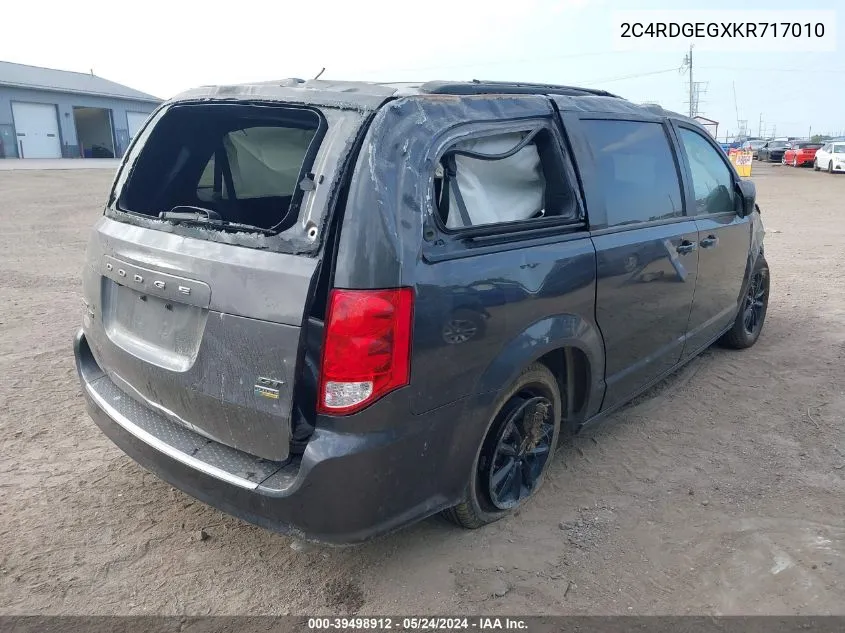 2C4RDGEGXKR717010 2019 Dodge Grand Caravan Gt