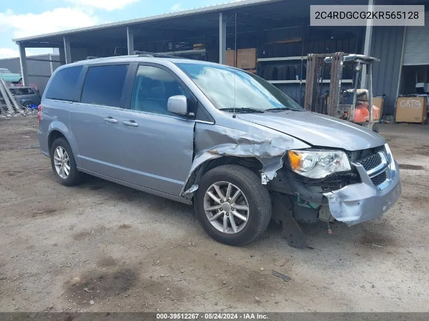 2C4RDGCG2KR565128 2019 Dodge Grand Caravan Sxt