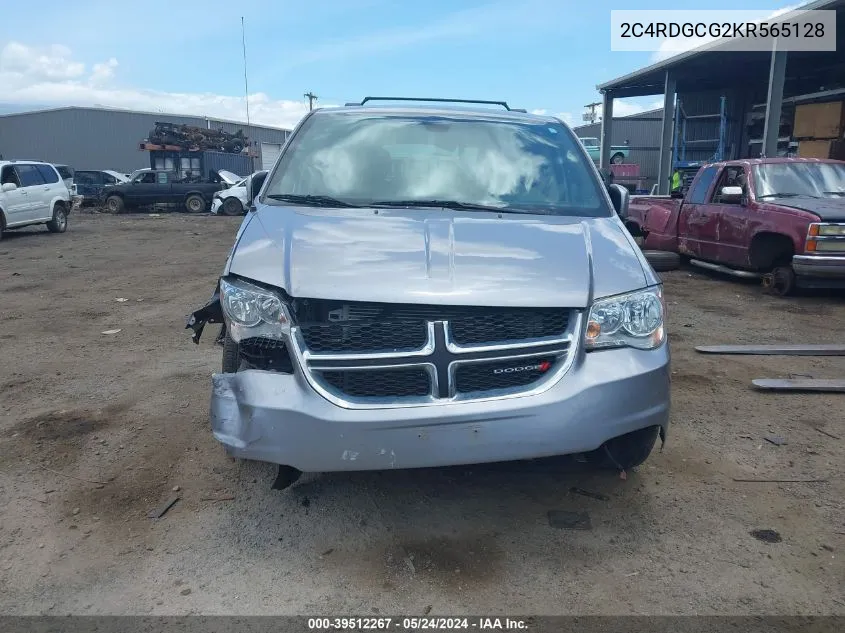 2C4RDGCG2KR565128 2019 Dodge Grand Caravan Sxt