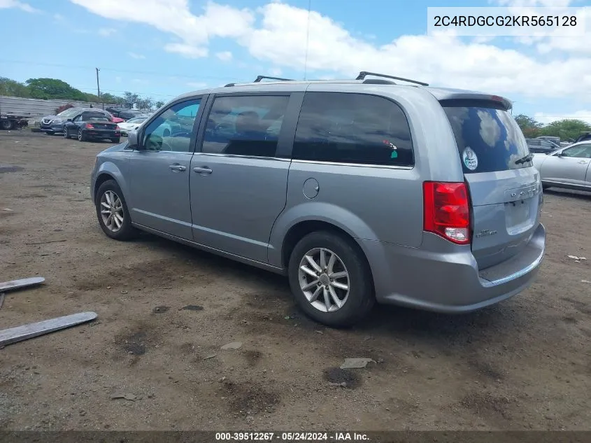 2C4RDGCG2KR565128 2019 Dodge Grand Caravan Sxt