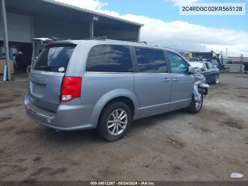 2C4RDGCG2KR565128 2019 Dodge Grand Caravan Sxt