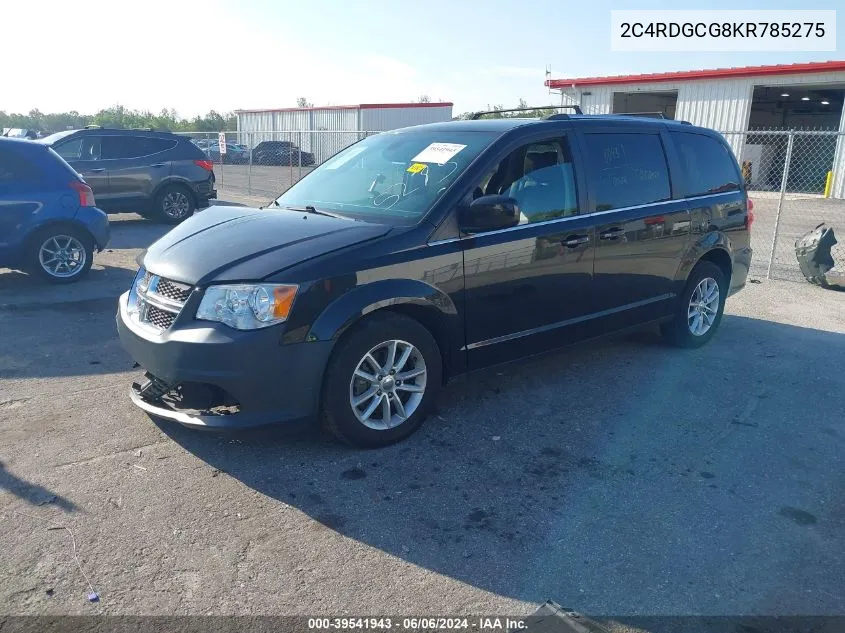 2C4RDGCG8KR785275 2019 Dodge Grand Caravan Sxt