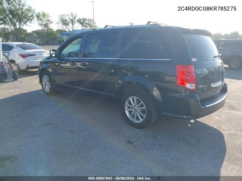 2C4RDGCG8KR785275 2019 Dodge Grand Caravan Sxt