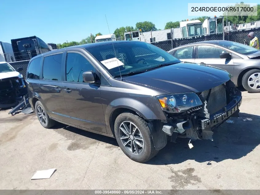 2C4RDGEG0KR617000 2019 Dodge Grand Caravan Gt