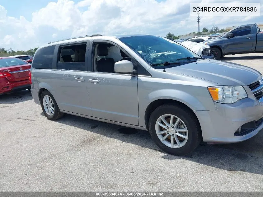 2C4RDGCGXKR784886 2019 Dodge Grand Caravan Sxt