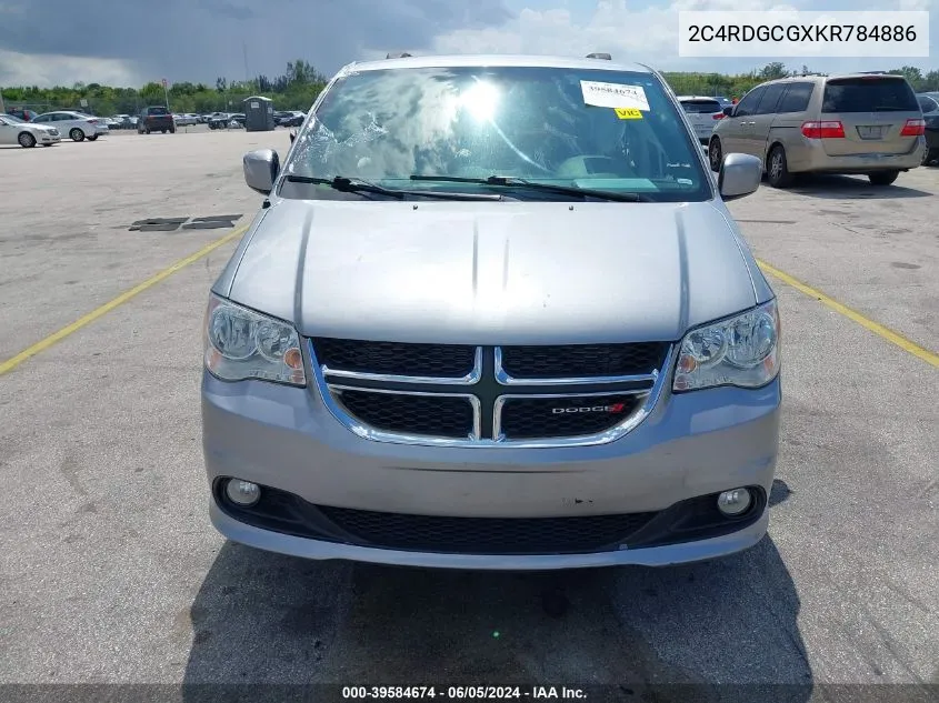 2C4RDGCGXKR784886 2019 Dodge Grand Caravan Sxt