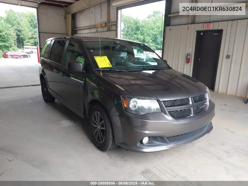 2C4RDGEG1KR630824 2019 Dodge Grand Caravan Gt