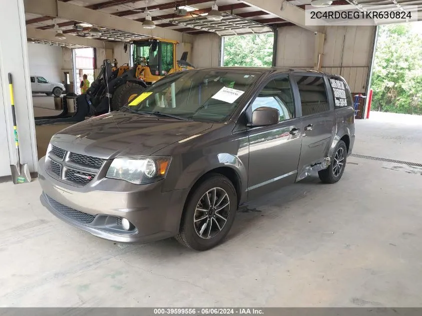 2C4RDGEG1KR630824 2019 Dodge Grand Caravan Gt