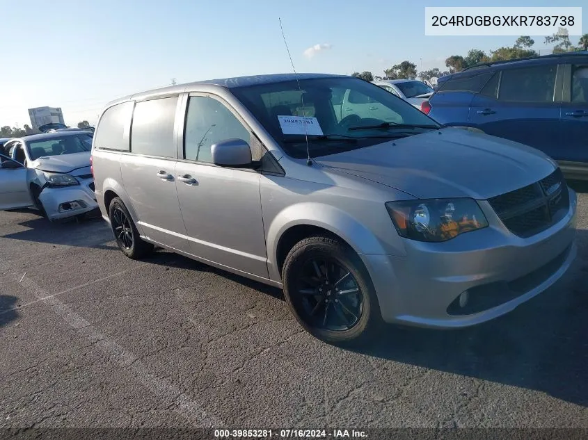 2C4RDGBGXKR783738 2019 Dodge Grand Caravan Se Plus