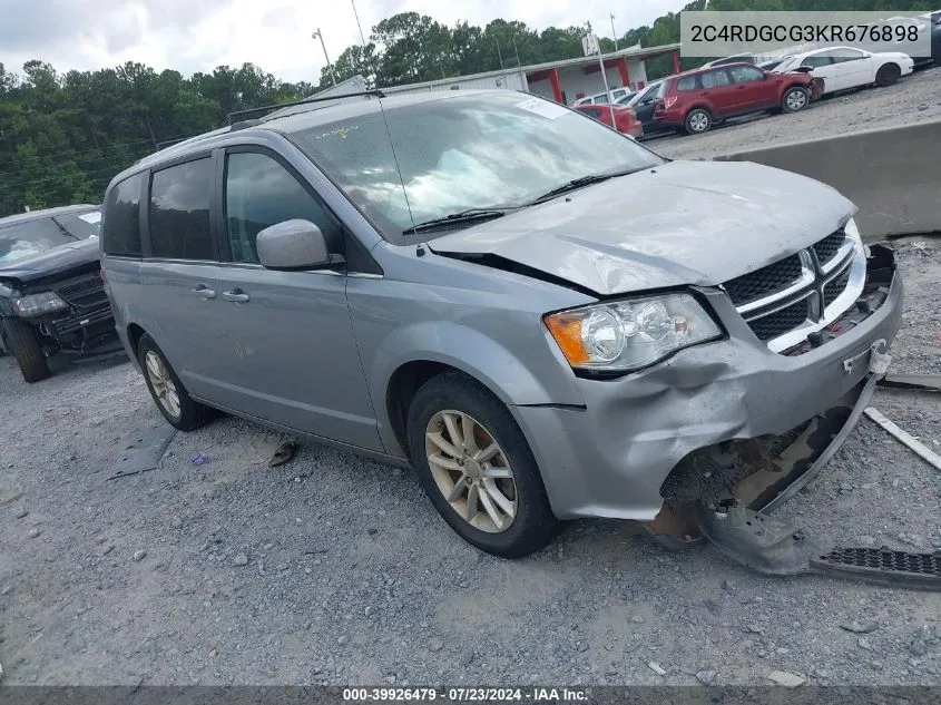 2C4RDGCG3KR676898 2019 Dodge Grand Caravan Sxt