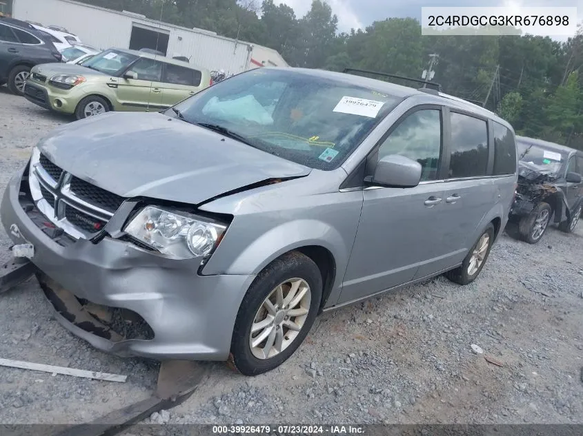 2C4RDGCG3KR676898 2019 Dodge Grand Caravan Sxt