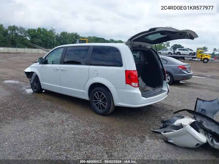 2C4RDGEG1KR577977 2019 Dodge Grand Caravan Gt