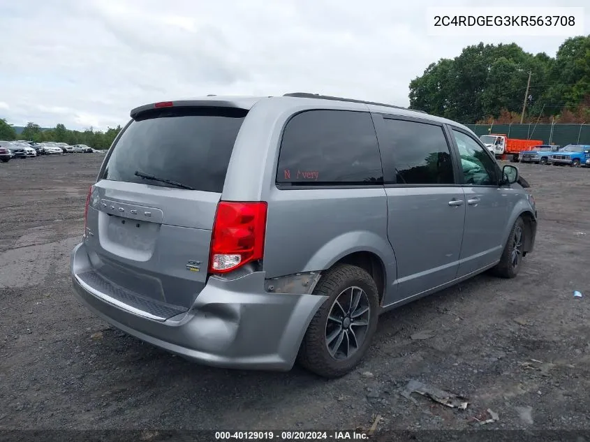 2C4RDGEG3KR563708 2019 Dodge Grand Caravan Gt