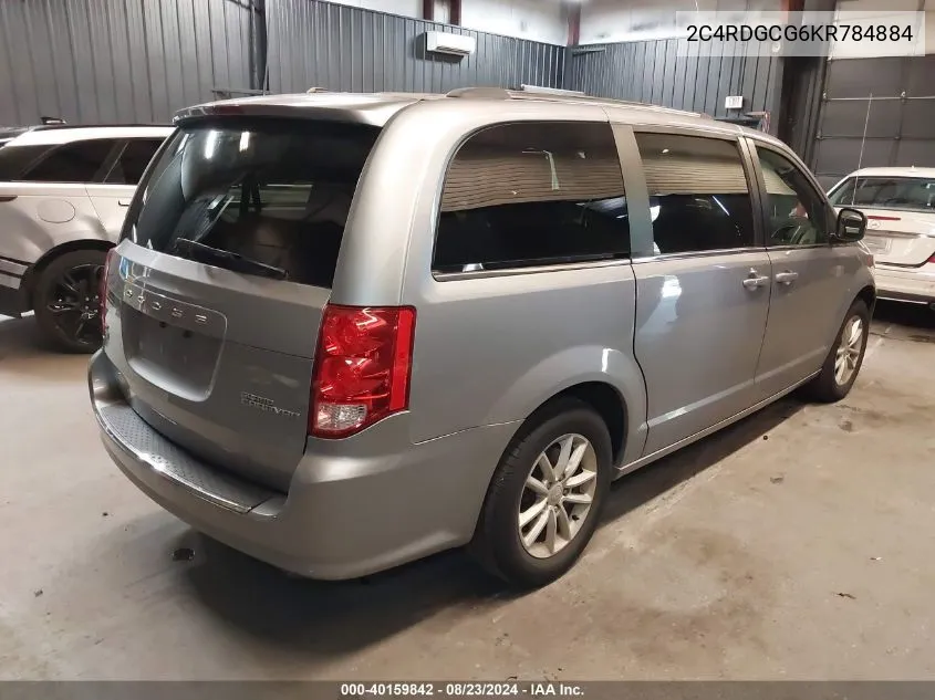 2C4RDGCG6KR784884 2019 Dodge Grand Caravan Sxt