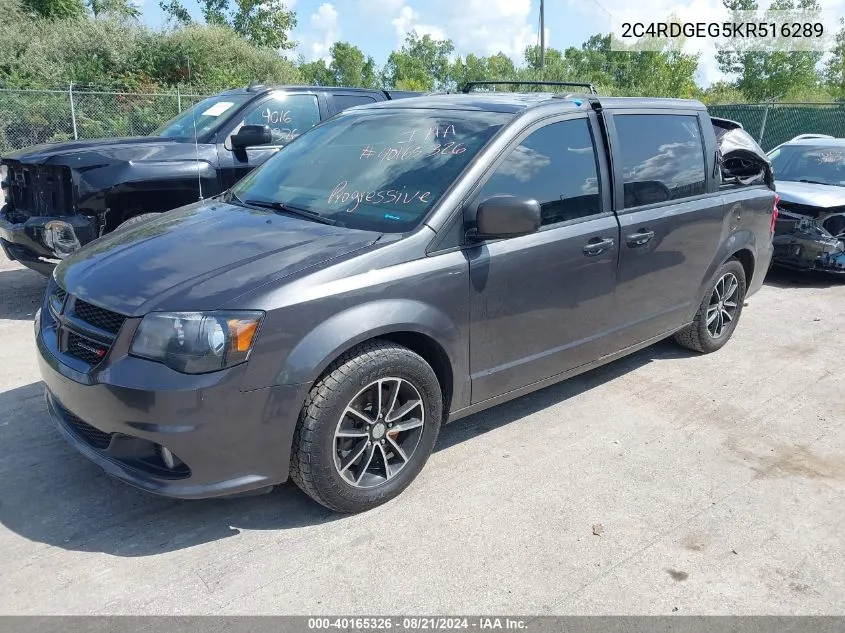 2C4RDGEG5KR516289 2019 Dodge Grand Caravan Gt