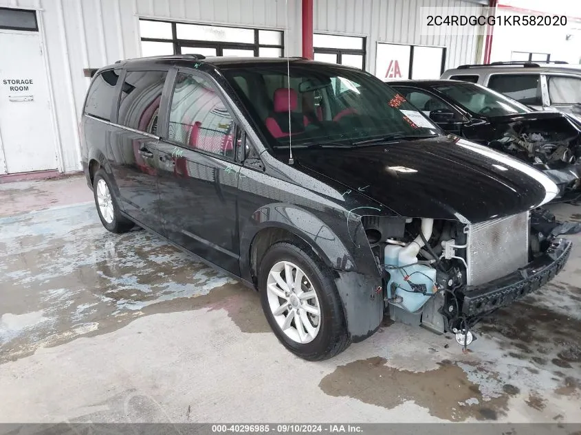 2C4RDGCG1KR582020 2019 Dodge Grand Caravan Sxt