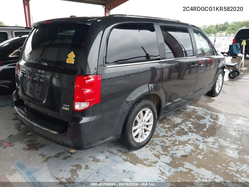 2C4RDGCG1KR582020 2019 Dodge Grand Caravan Sxt