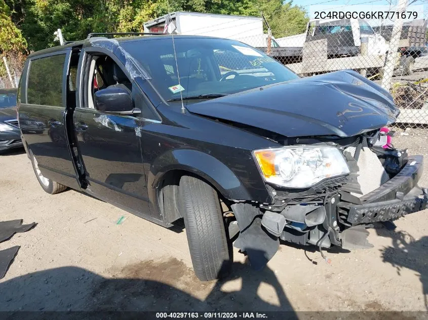 2C4RDGCG6KR771679 2019 Dodge Grand Caravan Sxt