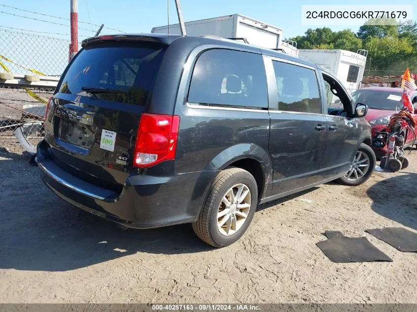 2C4RDGCG6KR771679 2019 Dodge Grand Caravan Sxt