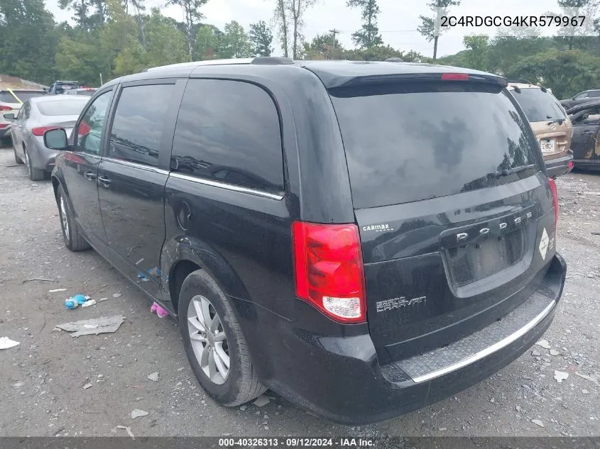 2C4RDGCG4KR579967 2019 Dodge Grand Caravan Sxt