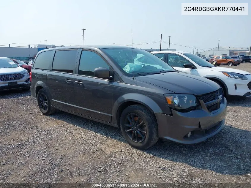 2C4RDGBGXKR770441 2019 Dodge Grand Caravan Se Plus