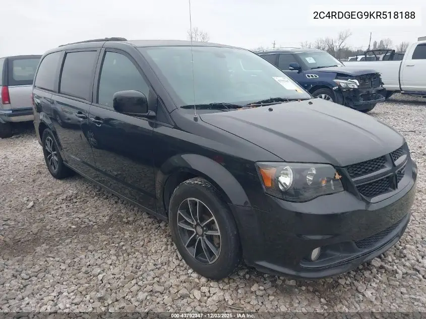 2C4RDGEG9KR518188 2019 Dodge Grand Caravan Gt