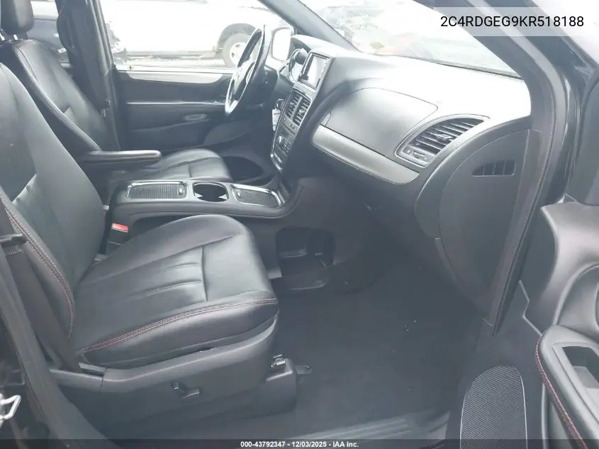 2C4RDGEG9KR518188 2019 Dodge Grand Caravan Gt