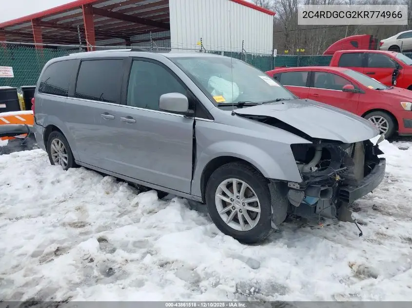 2C4RDGCG2KR774966 2019 Dodge Grand Caravan Sxt
