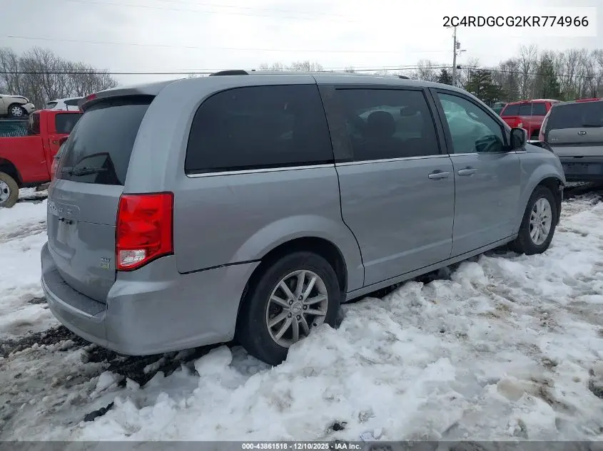 2C4RDGCG2KR774966 2019 Dodge Grand Caravan Sxt