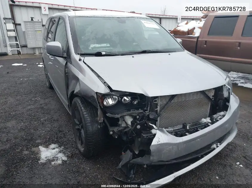 2C4RDGEG1KR785728 2019 Dodge Grand Caravan Gt