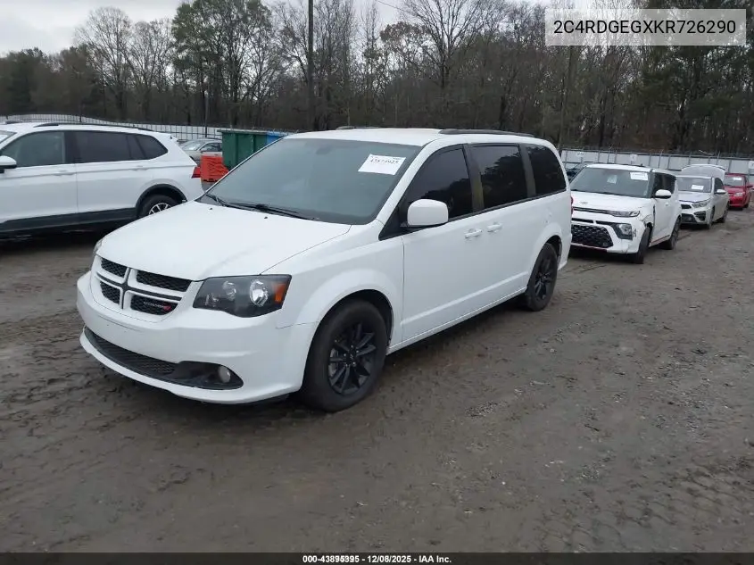 2C4RDGEGXKR726290 2019 Dodge Grand Caravan Gt