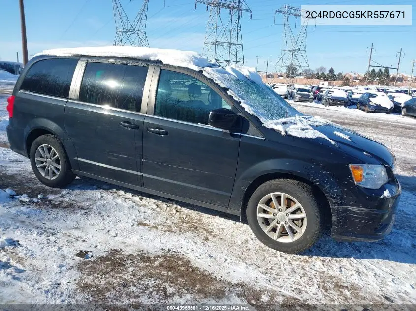 2C4RDGCG5KR557671 2019 Dodge Grand Caravan Sxt