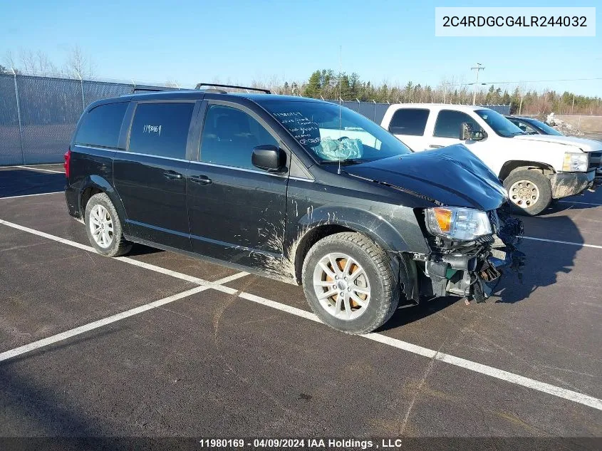 2C4RDGCG4LR244032 2020 Dodge Grand Caravan Premium Plus