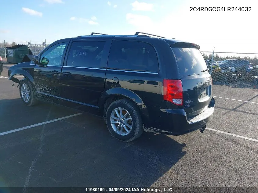 2C4RDGCG4LR244032 2020 Dodge Grand Caravan Premium Plus