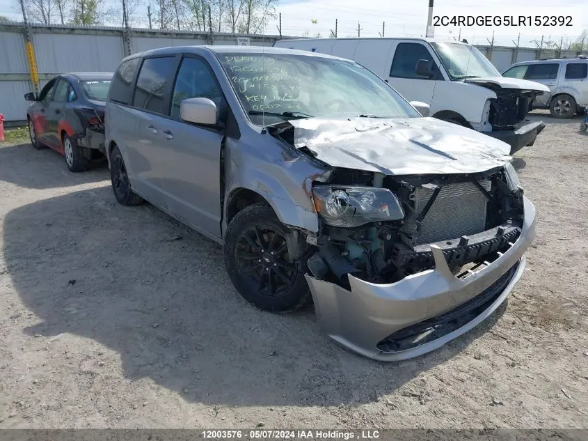 2C4RDGEG5LR152392 2020 Dodge Grand Caravan Gt