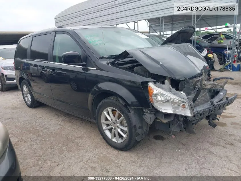 2C4RDGCG7LR178835 2020 Dodge Grand Caravan Sxt