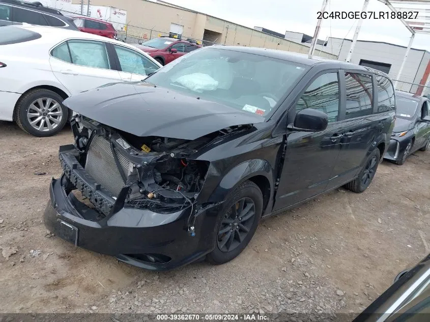 2C4RDGEG7LR188827 2020 Dodge Grand Caravan Gt