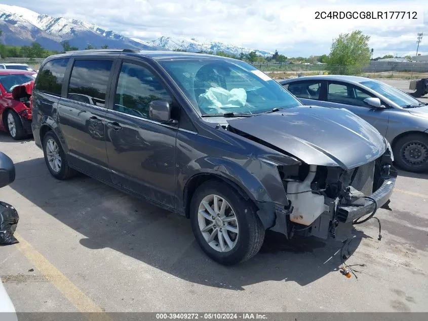 2C4RDGCG8LR177712 2020 Dodge Grand Caravan Sxt