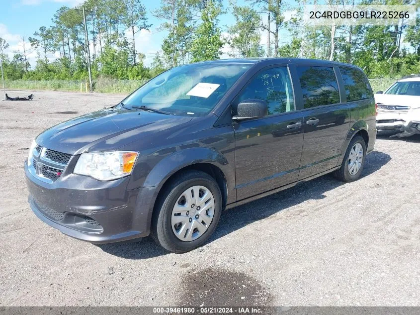 2020 Dodge Grand Caravan Se VIN: 2C4RDGBG9LR225266 Lot: 39461980