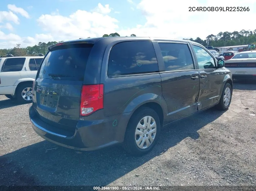 2020 Dodge Grand Caravan Se VIN: 2C4RDGBG9LR225266 Lot: 39461980