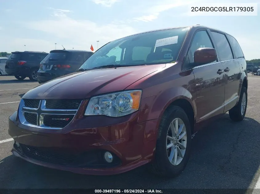 2C4RDGCG5LR179305 2020 Dodge Grand Caravan Sxt